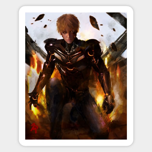 Genos Sticker by marthchrom